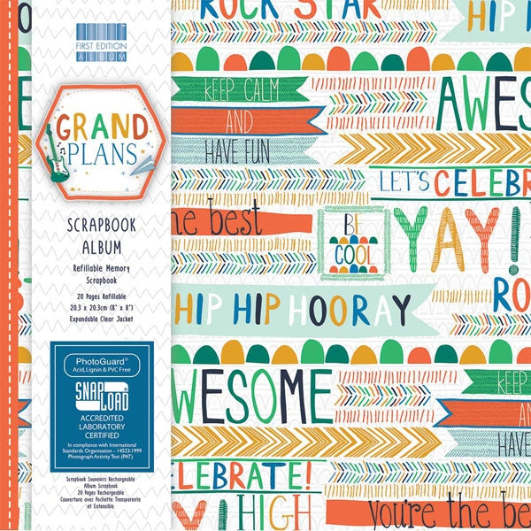 Erstausgabe - 8x8 Album - Grand Plans Awesome