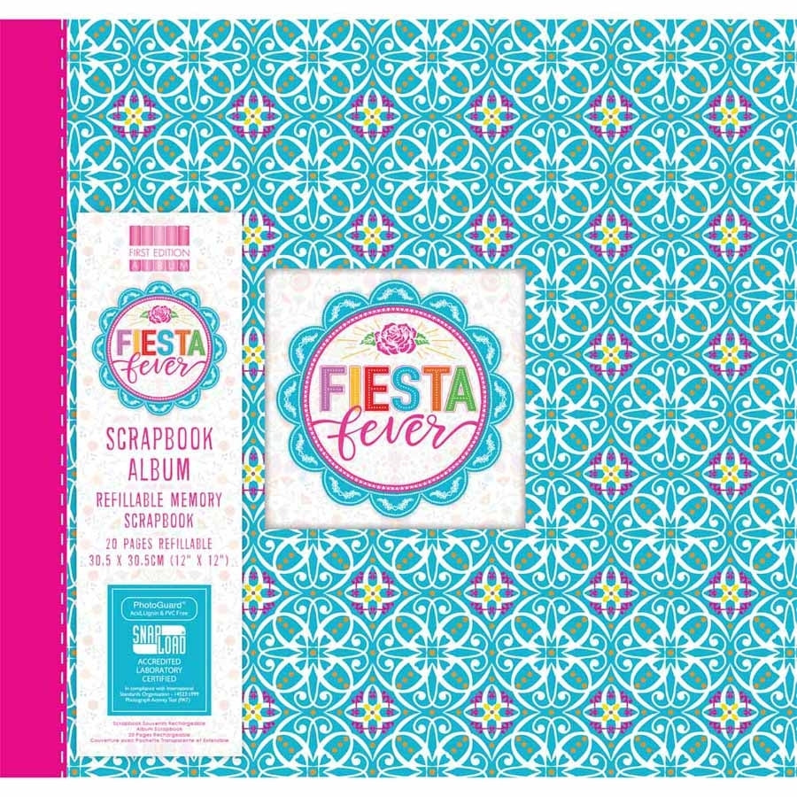 Erstausgabe - 12x12 Album - Fiesta Fever - Fliesen