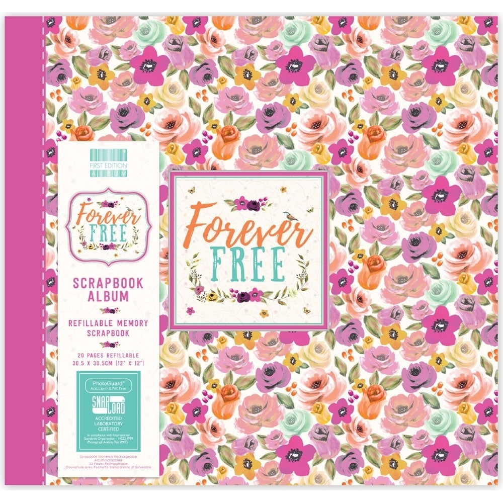 First Edition - 12x12 Album - Forever Free Flowers