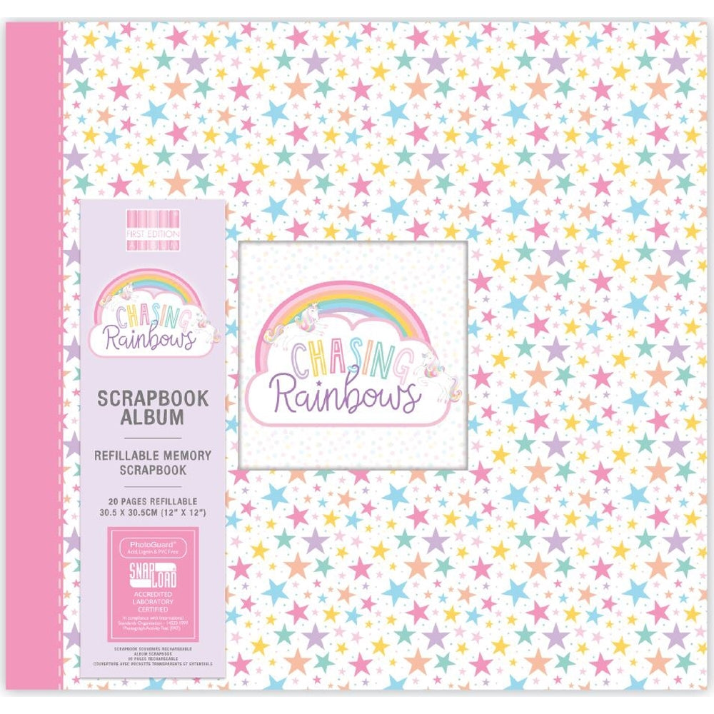 First Edition - 12x12 Album - Chasing Rainbows Stars