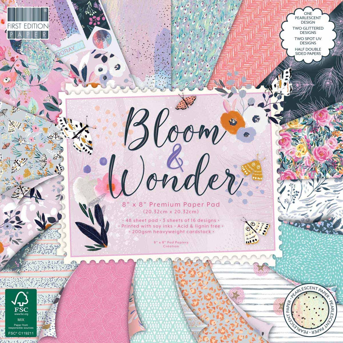 Prima edizione - 8x8 pad - Bloom & Wonder