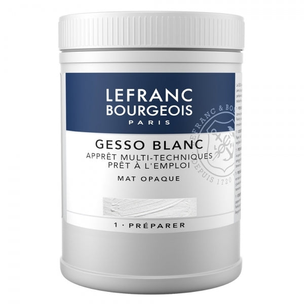 Lefranc & Bourgeois - Weißer Gesso - 500 ml