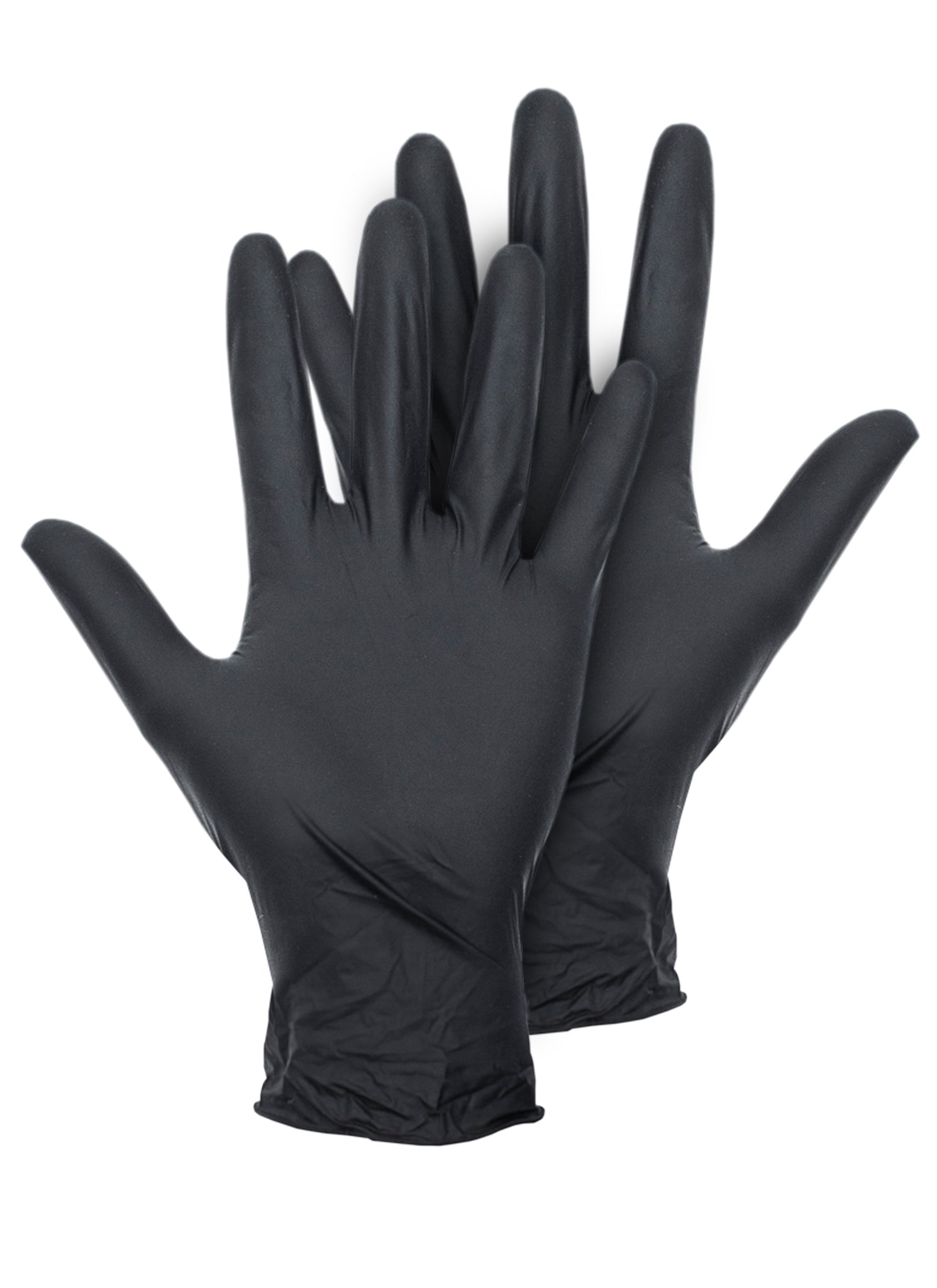 Montana - Boîte moyenne des gants de latex noir de 100