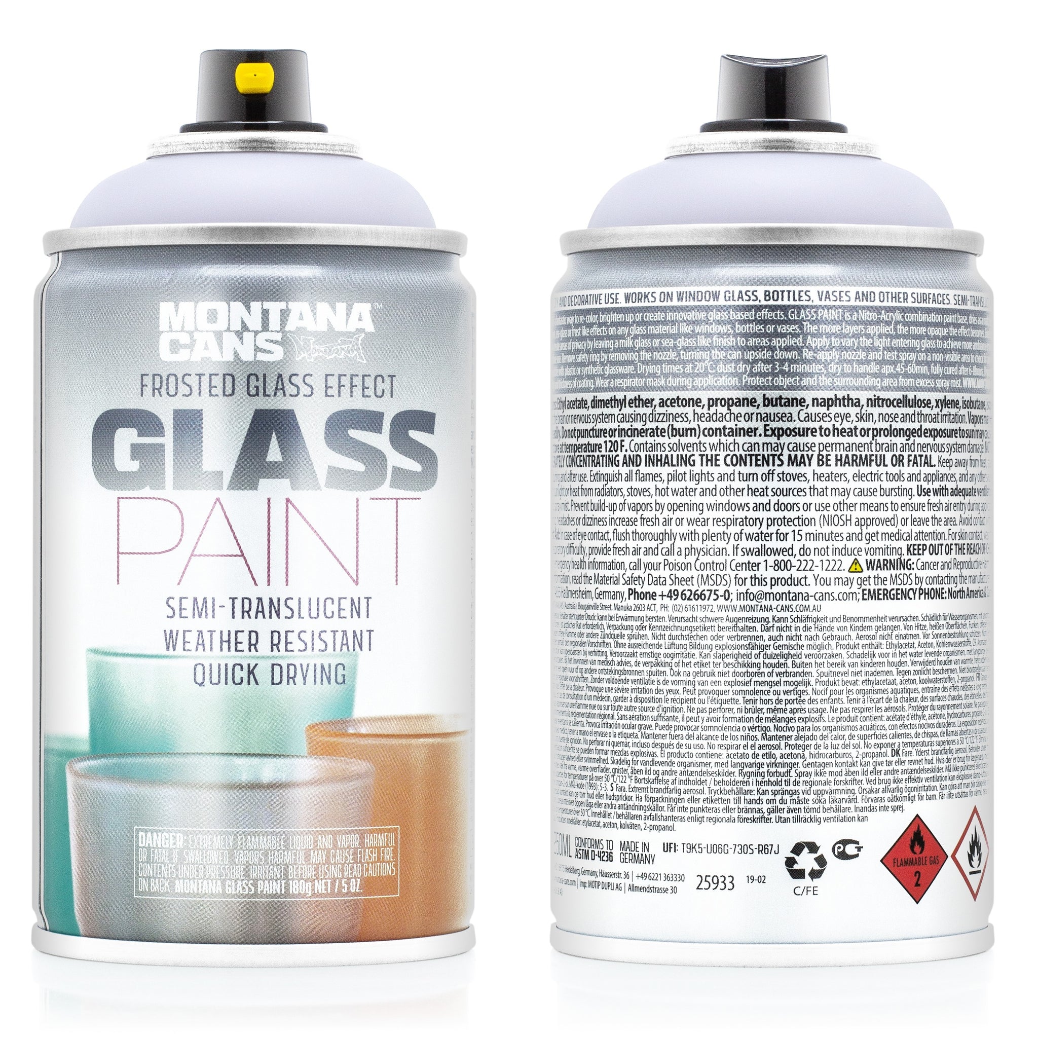 Montana - GLASS Paint 250ml - Orchid 4170