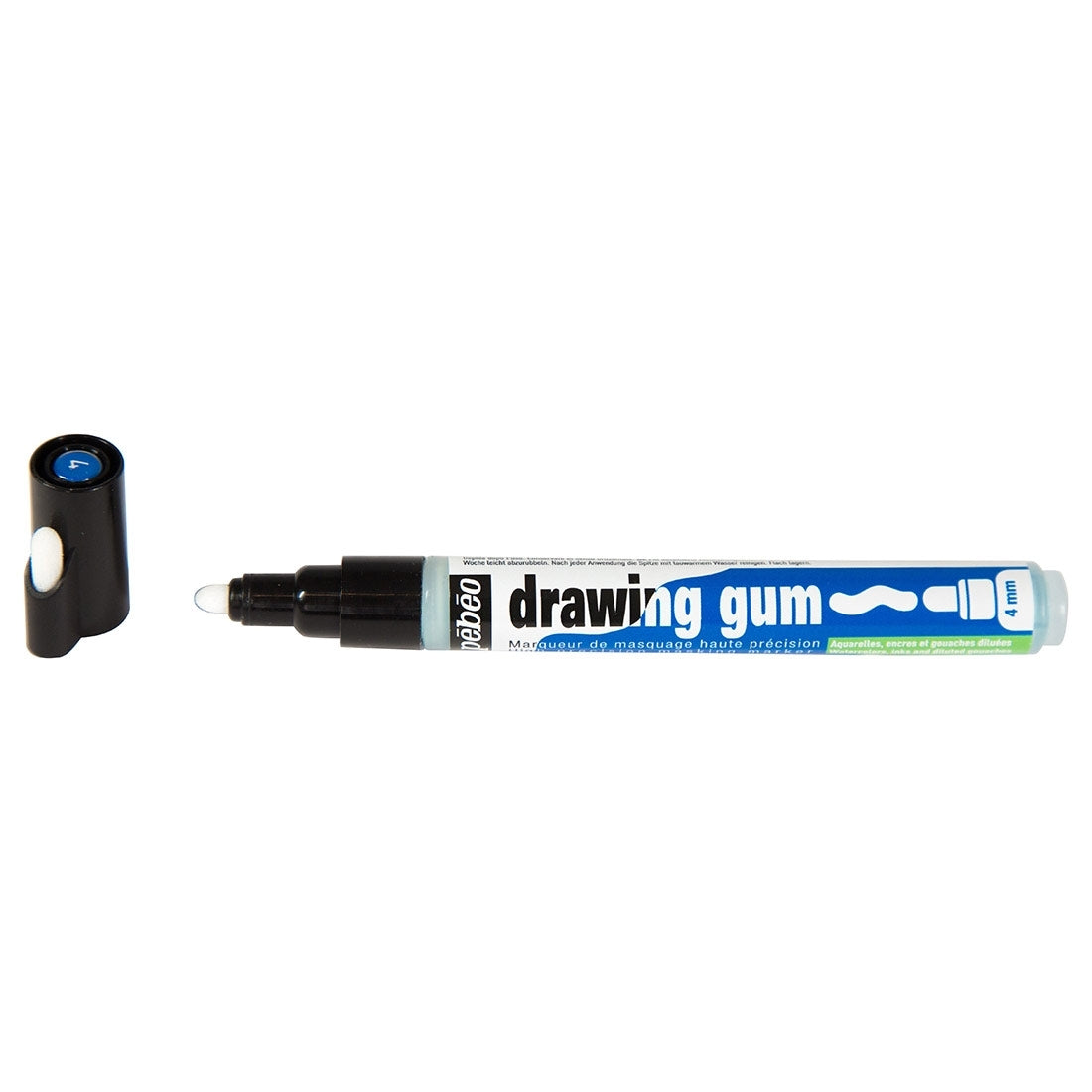 PEBEO - Marker Drawing Gum Maskeer Pen Nib 4mm Ronde