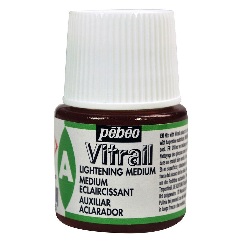 Pebeo - Vitrail - Glas- und Fliesenfarbe - Blitzmedium - 45 ml