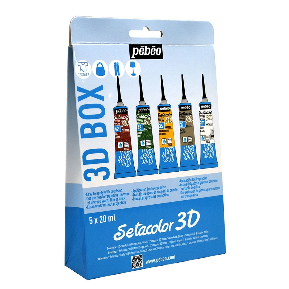 Pebeo - Setacolor 3D -Box
