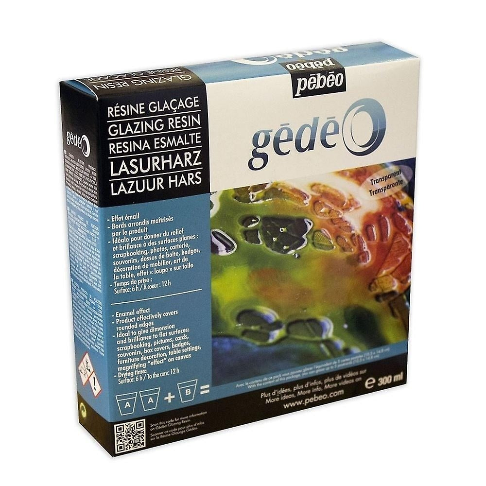 Pebeo - Gedeo - Form und Gießen - Kit Glazing Harz 300 ml