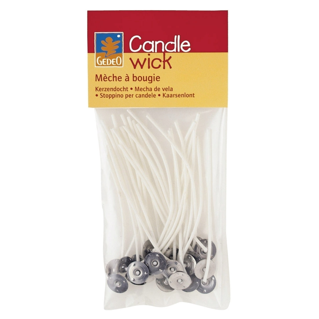Pebeo - Gedeo 25 Reinforced Candle Wicks 8cm