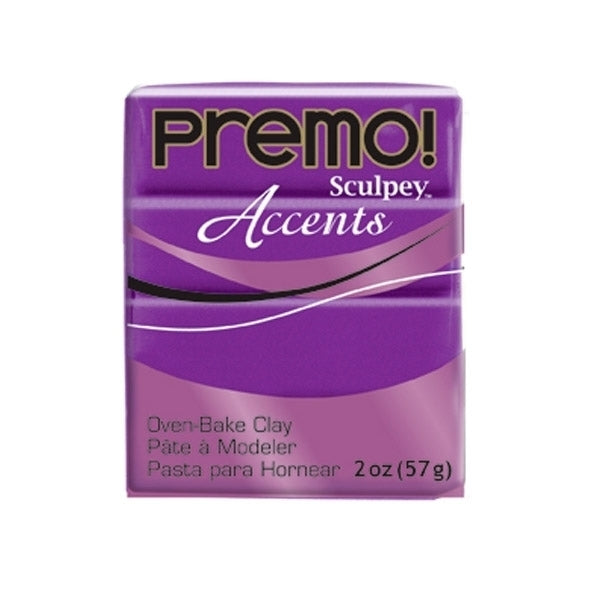 Sculpey - Premo Accenten 2oz Purple Pearl