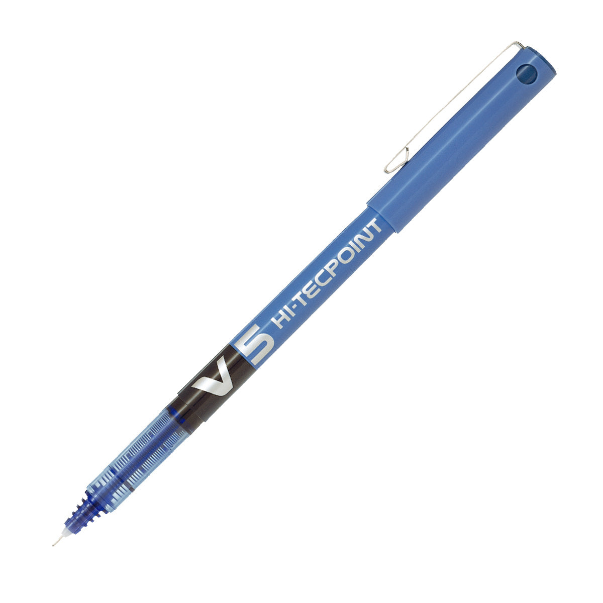 Pilot Hi-Tecpoint V5 - Penna roller a inchiostro liquido - Blu - Punta fine - Confezione da 3x