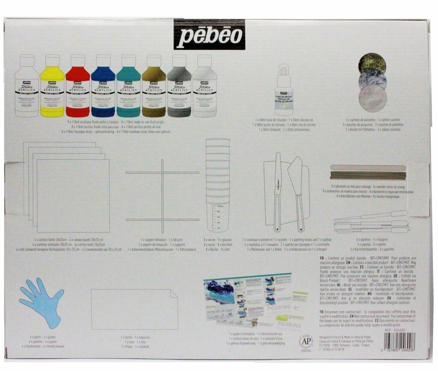 PEBEO - Acryl gietmedium ervaringen - Studio Workbox Complete Kit