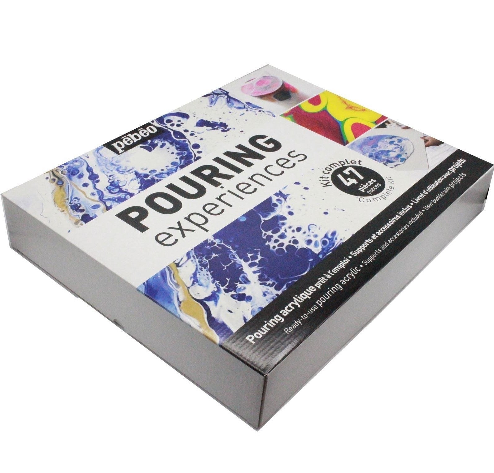 Pebeo - Acrylic Pouring Medium experiences - Studio Workbox Complete K