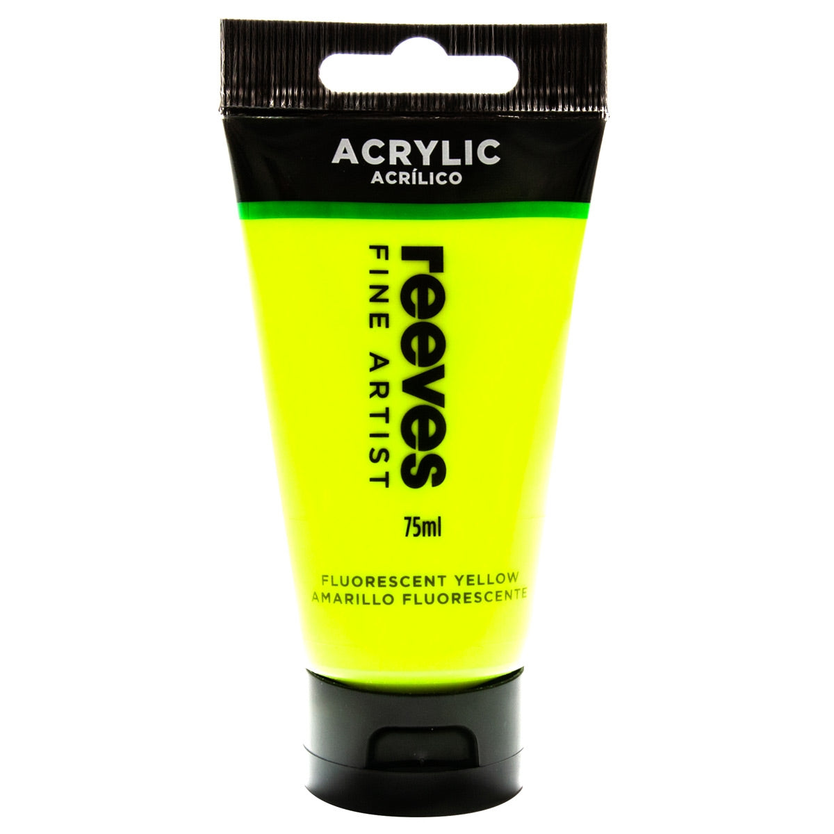 Reeves - Fluorescent Yellow - Fine Acrylic - 75ml