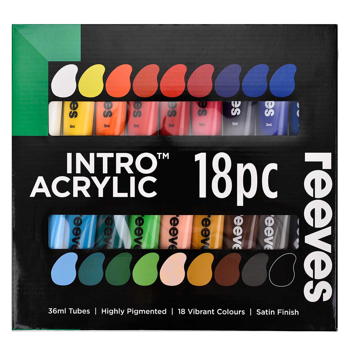 Reeves - Intro Acrylic - 18 x 36ml
